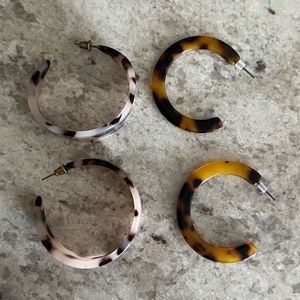 Tortoise Hoops Bundle